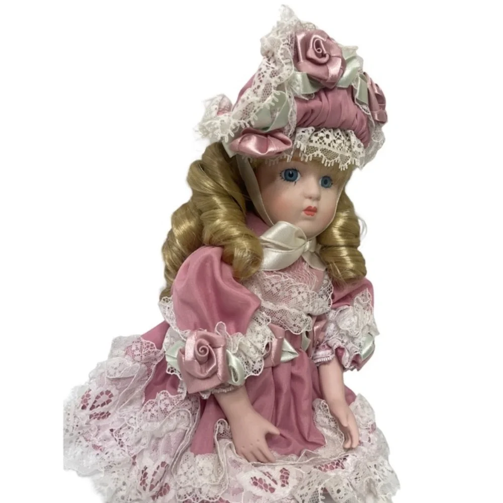Vintage Porcelain Doll Lace Helene Luxury Lace Victorian Edwardian Renaissance